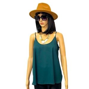 Apt. 9 Teal Camisole Top-S